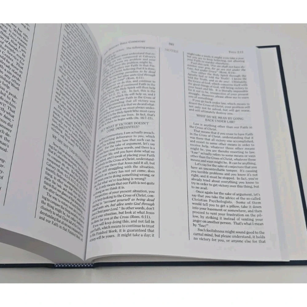 Jimmy Swaggart Bible Commentary I & II Timothy Titus Philemon Hardcover